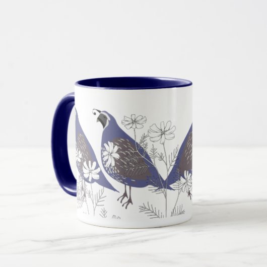 Kwartel Mok (Voorkant links)