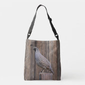 KWARTEL OP SCHUURBORD CROSSBODY TAS (Achterkant)