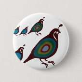 Kwartel Ronde Button 5,7 Cm (Voorkant)