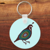 Kwartel Sleutelhanger (Voorkant)