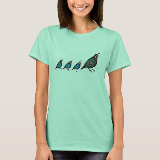 Kwartel T-shirt (Voorkant)