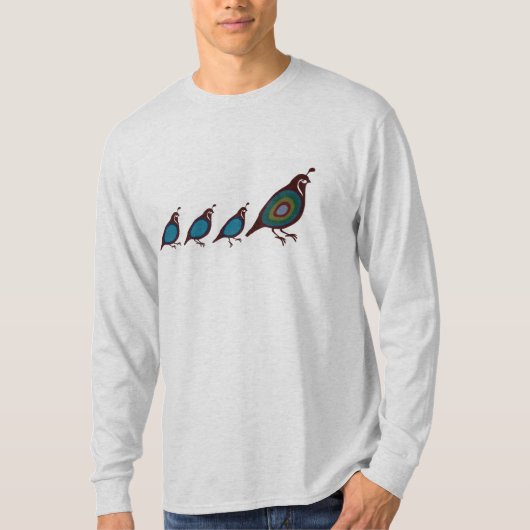 Kwartel T-shirt (Voorkant)