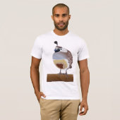 Kwartel T-shirt (Voorkant volledig)