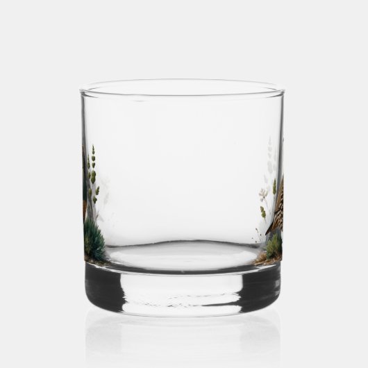 Kwartel Whisky Glas (Links)