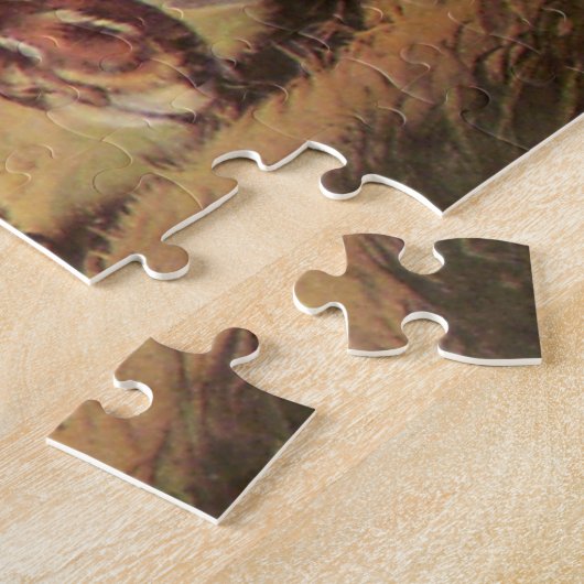 Kwartelfamilie Grote puzzel (500 stuks) Legpuzzel (Zijkant)