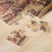 Kwartelfamilie puzzel (100 stuks) (Zijkant)