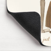 Kwartels worden nooit oud... muismat (Hoek)