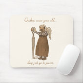 Kwartels worden nooit oud... muismat (Met muis)