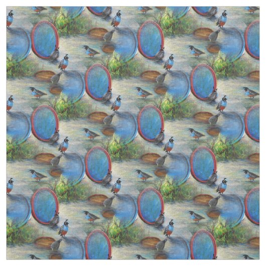 kwarteltuin stof (Swatch)