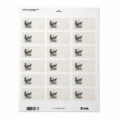 kwartelvogels - Persoonlijke roofvogels Etiket (Full Sheet)