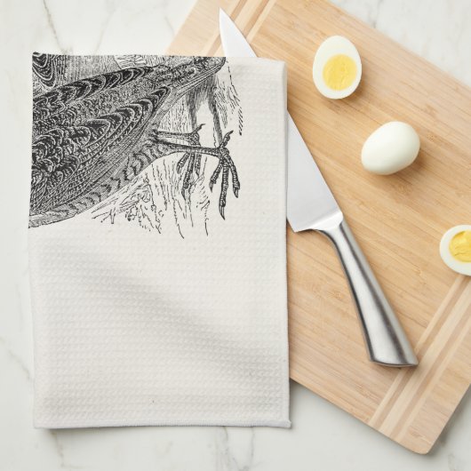  kwartelvogels - Persoonlijke roofvogels Theedoek (Quarter Fold)