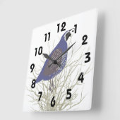 kwartelwandklok vierkante klok (Hoek)