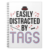 Kwartet Barbershop Gemakkelijk verstoord door Labe Notitieboek (Voorkant)