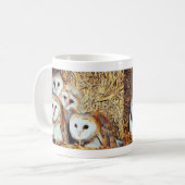 Kwartet Barn Owls Koffiemok (Voorkant links)