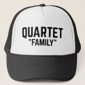 KWARTET-FAMILIE TRUCKER PET (Voorkant)