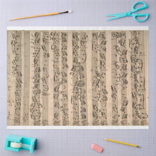 Kwartet Muziek ontkoppelen papier (Craft)