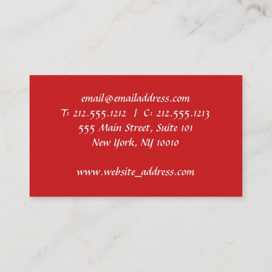 Kwartnaaimachines Visitekaartjes (Achterkant)