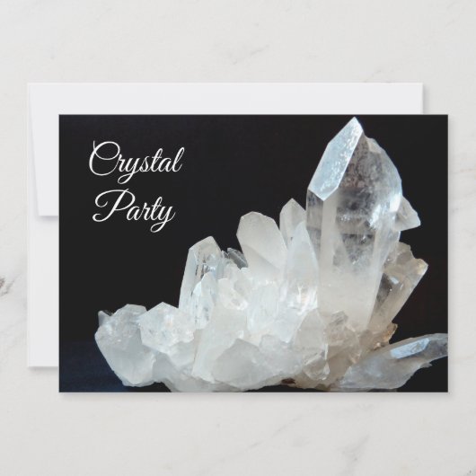  kwarts Crystal Kaart (Voorkant)