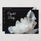  kwarts Crystal Kaart (Voorkant / Achterkant)