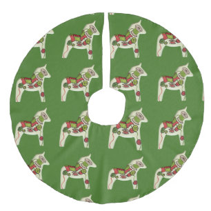 Kwarts kerstboomrok imitatie linnen kerstboom kleed