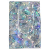 Kwarts kristal Sparkly Patroon Medium Cadeauzakje (Achterkant)