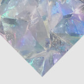 Kwarts kristal Sparkly Patroon Tissuepapier (Detail)