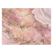 Kwarts & pastel pink tafelkleed (Voorkant (Horizontaal))