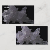 kwarts visitekaartje (Voorkant / Achterkant)