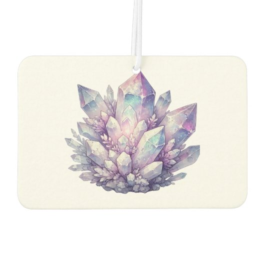 kwartscluster van pastel luchtverfrisser (Achterkant)