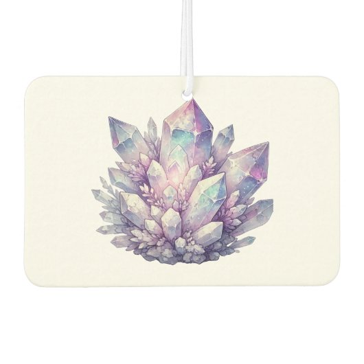 kwartscluster van pastel luchtverfrisser (Voorkant)