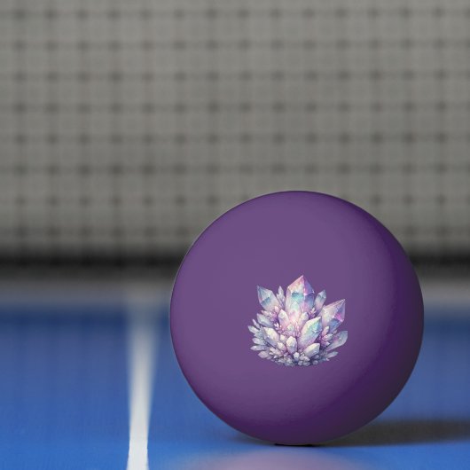 kwartscluster van pastel pingpongbal (Net)