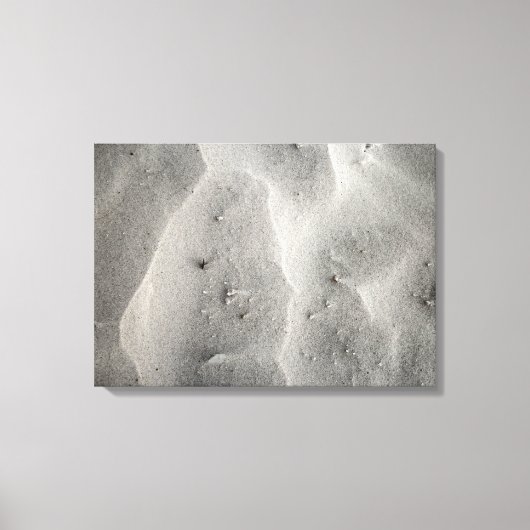 Kwartszand Opgespannen Canvas Afdruk (Voorkant)