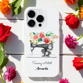 Kwartwerktuig voor naaimachines iPhone hoesje