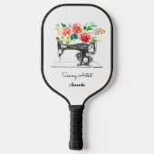 Kwartwerktuig voor naaimachines pickleball paddle (Achterkant)