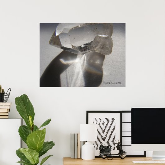 Kwartz Crystal 1 Poster (Thuiskantoor)