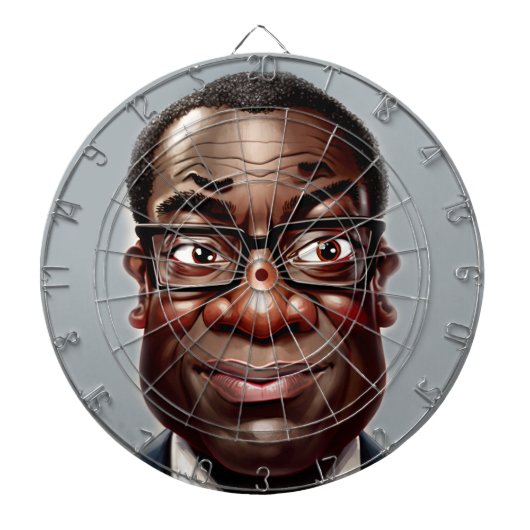 Kwasi Kwarteng Dartboard Dartbord (Voorkant)