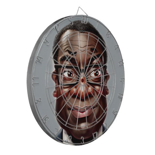 Kwasi Kwarteng Dartboard Dartbord (Voorkant Links)