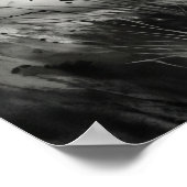 Kwast Paard Storm Poster (Hoek)