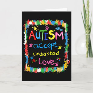 Kwaststreek Autisme Bewustzijn Aanvaard Begrijp Li Kaart