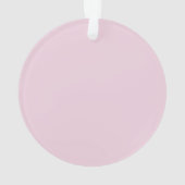 Kwaststreek Ornament Preppy Kerstmis Coquette Kers (achterkant)