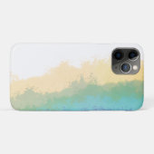 Kwaststreek regenboog waterverf Case-Mate iPhone case (Achterkant (horizontaal))