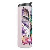 Kwaststreek Vogel Kunst Thermosbeker (Gedraaid links)