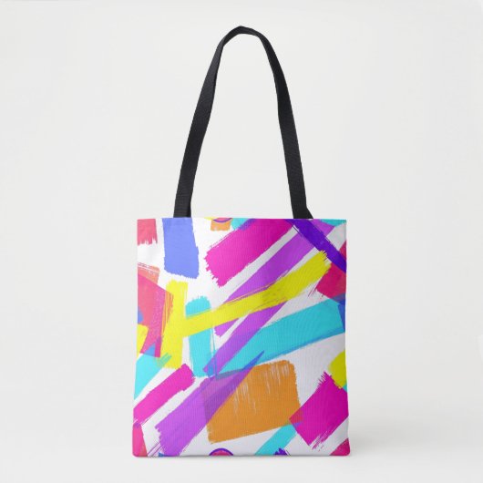 Kwaststreekuitbarsting Tote Bag (Voorkant)