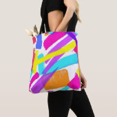 Kwaststreekuitbarsting Tote Bag (Dichtbij)