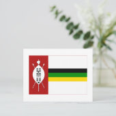 KwaZulu Flag Briefkaart (Staand voorkant)