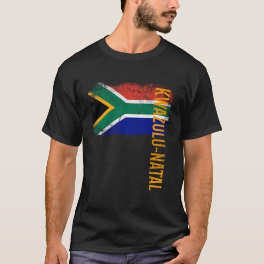 Kwazulu-Natal (provincie) Zuid-Afrika Shirt voor m (Voorkant)