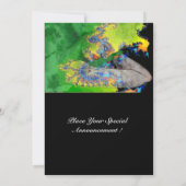 KWEEFSELS, groen geel zwart Kaart (Achterkant)