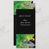 KWEEFSELS, groen geel zwart Kaart (Voorkant / Achterkant)