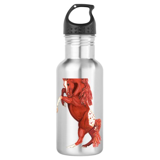 Kweek Appaloosa Paard Water Fles (Voorkant)
