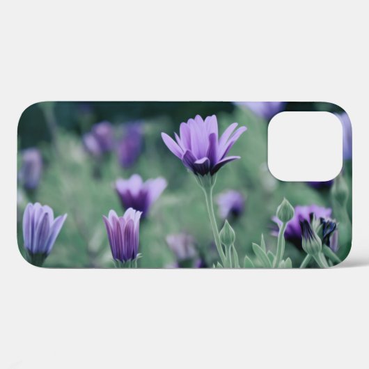 Kweek Delicate Purple Flowers Case-Mate iPhone Case (Achterkant (horizontaal))